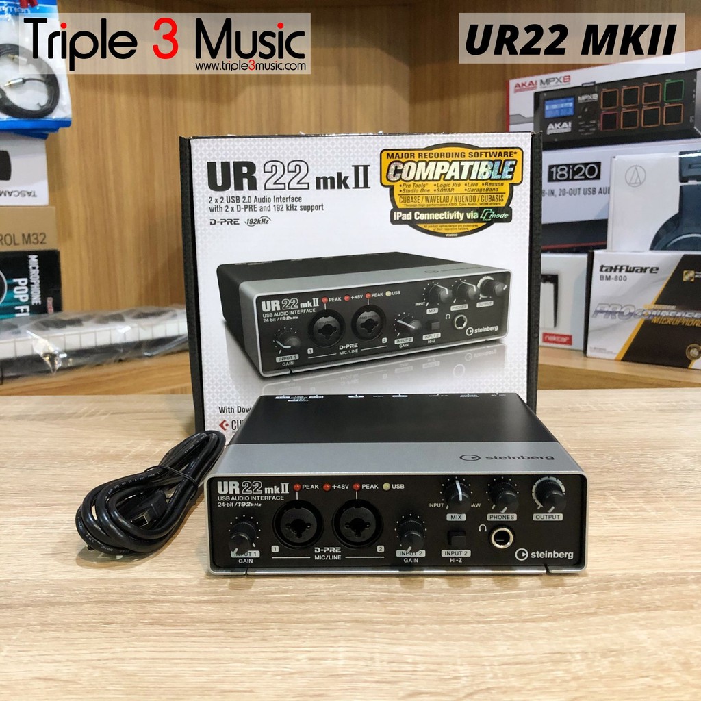 Steinberg UR22 | UR 22 MkII Soundcard Recording