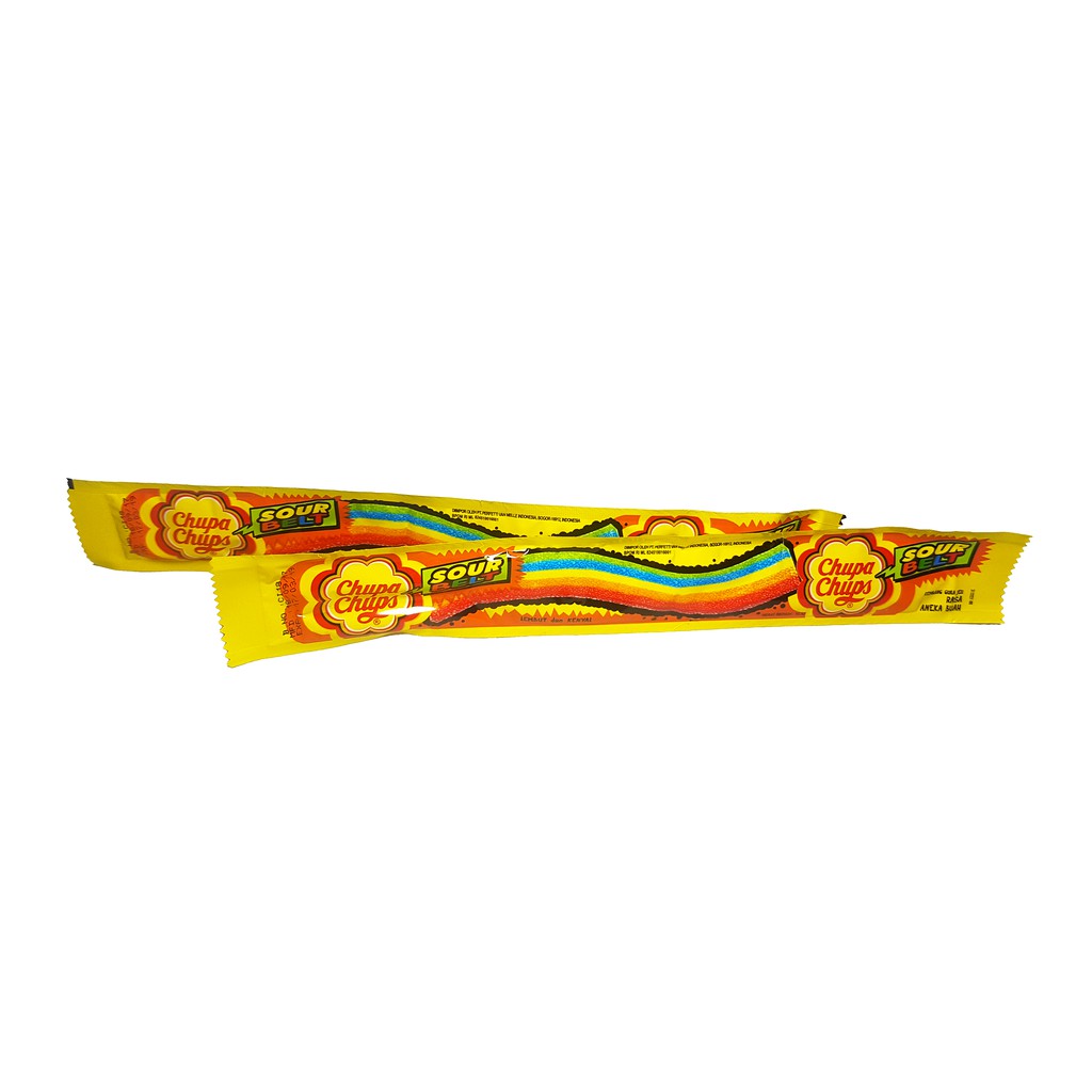 

Chupa Chups Sour Belt Rainbow - Netto 10,6 gr