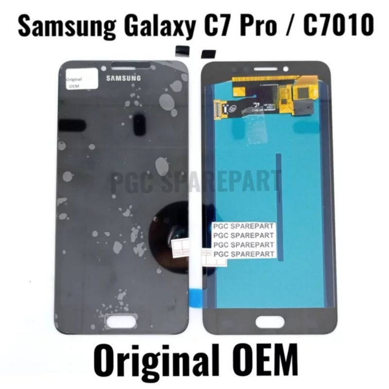 Original OEM LCD Touchscreen Fullset Samsung Galaxy C7 Pro - C7010