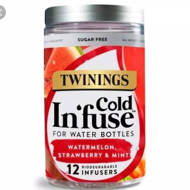 

Twinings cold infuse watermelon, strawberry, mint