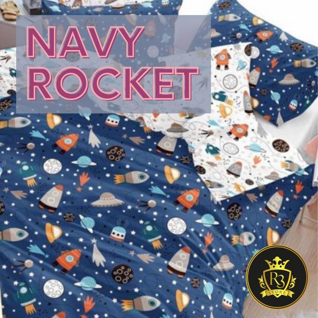 Sprei Kekinian l Motif Lucu Estetik l Bahan Adem