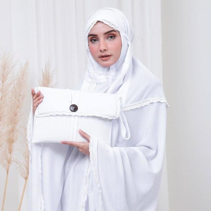 DIONISIA Tyara Mukena Dewasa Model Terbaru Jumbo Renda