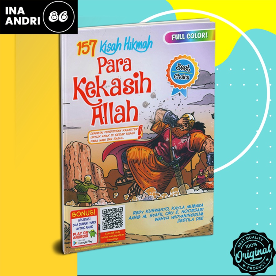 

BUKU CERITA DONGENG ANAK 157 KISAH HIKMAH PARA KEKASIH ALLAH