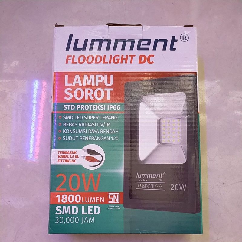 lampu LED sorot DC 12v/lampu sorot aki/lampu sorot buat jualan