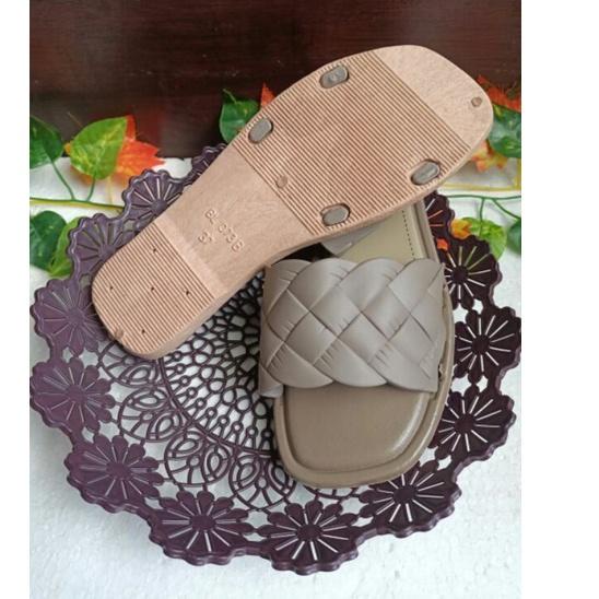 ❤[BIG ⚡ALE]❤ ( GISEL) Sandal BOLONI slop wanita/sandal fashion/sandal santai produck terlaris