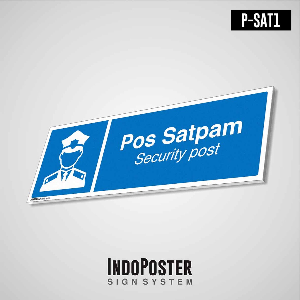 

Sign PVC K3 Office Kantor Pos Satpam