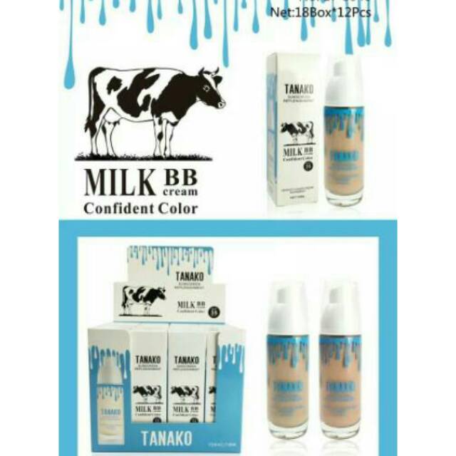 FOUNDATION MILK BB CASHING KACA by TANAKO