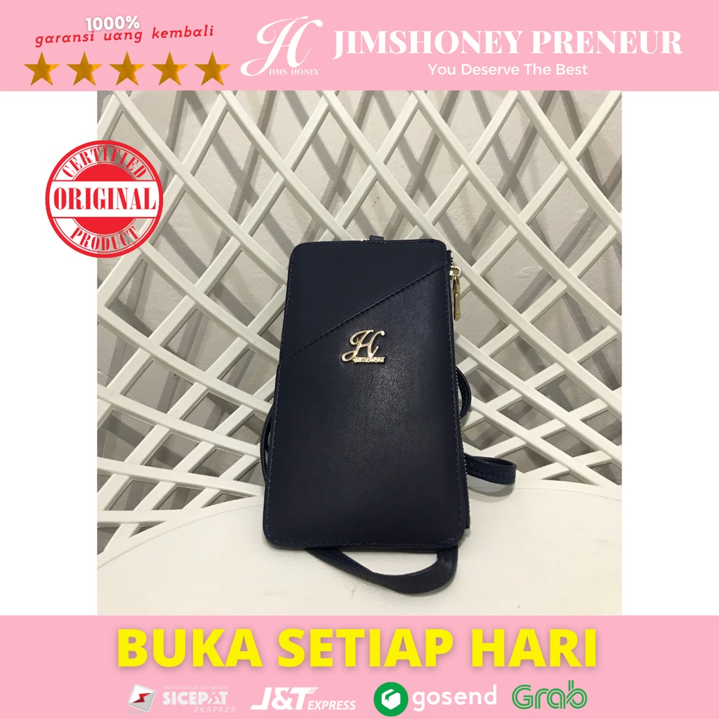 MAUDY Wallet Jims Honey Dompet  Panjang Wanita Kartu Original Muat Banyak Trandy Simple