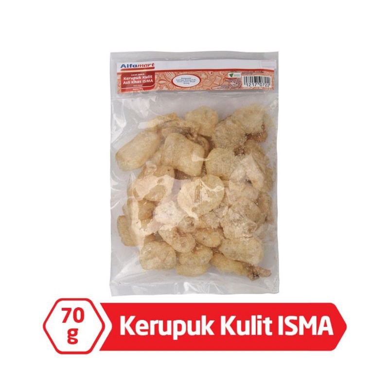 

Alfamart Kerupuk Kulit Asli Khas ISMA 70 g