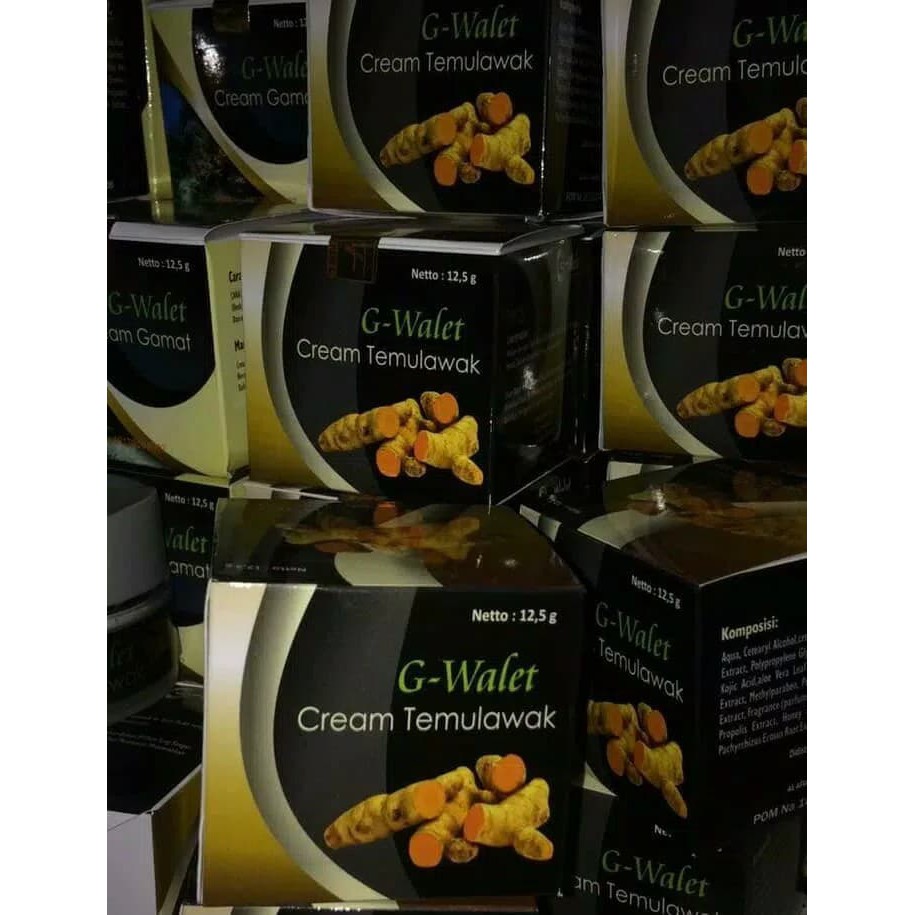

Cream Temulawak G Walet BPOM - Pemutih Wajah ORIGINAL