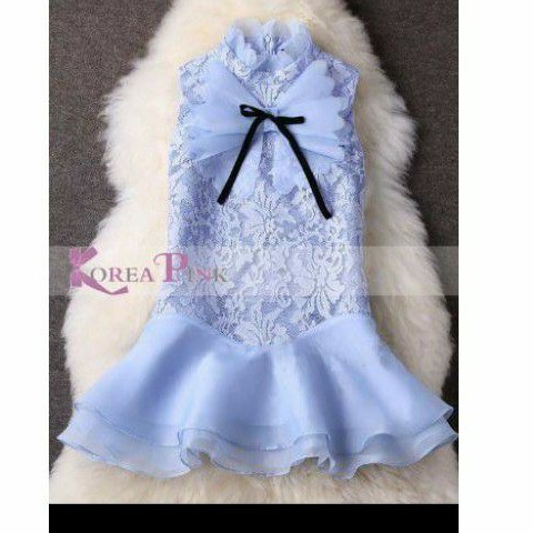 Dress Anak Perempuan Baby Blue