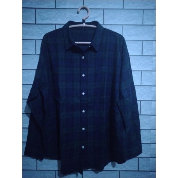 Kemeja Flanel GU unisex