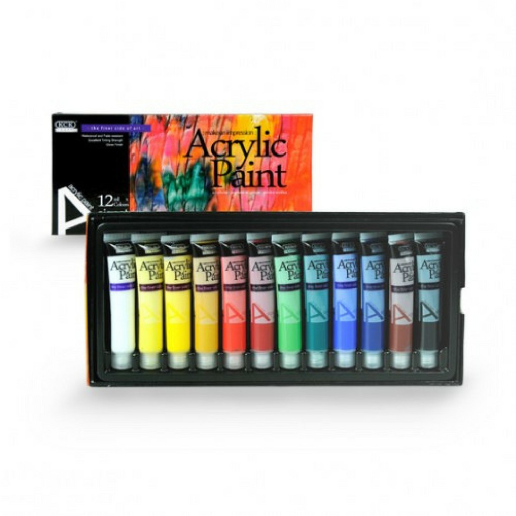 

Minicart 12 Colours KCK Acrylic Paint - 700