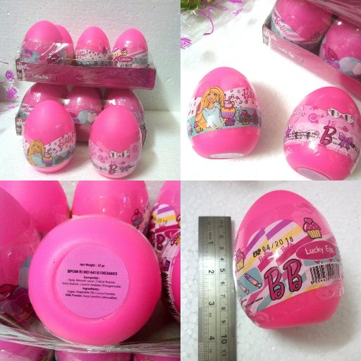 

Barbie Lucky Egg 15Gr 1Pcs Motif Random