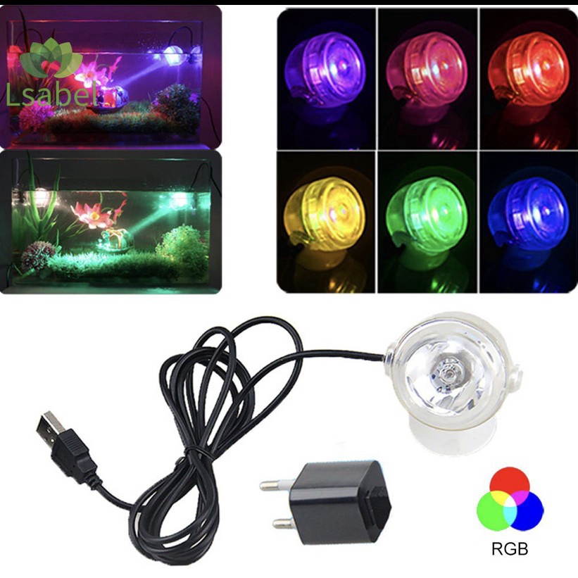 AQURA ASP LSL 01W 1 Watt Lampu Led Aquarium Aquascape Kolam Ikan 01 W