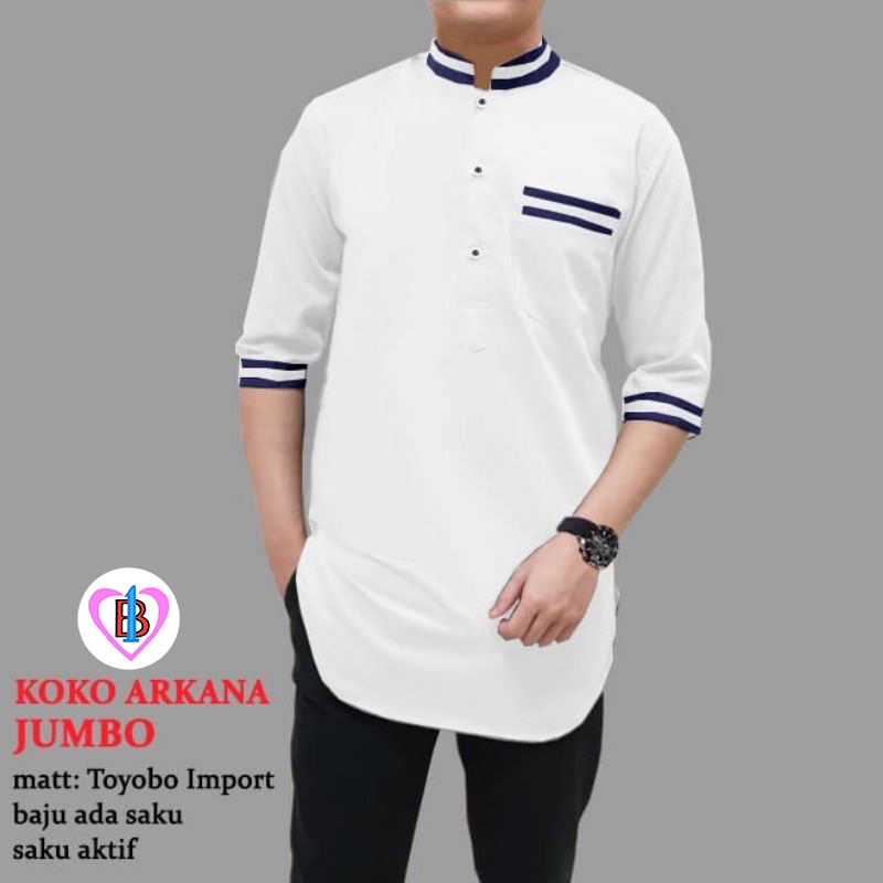 KOKO ARKANA Fashion PriaTerbaru Matt Toyobo B1-love 61208-63227-65277-67145(M,L,XL,XXL)