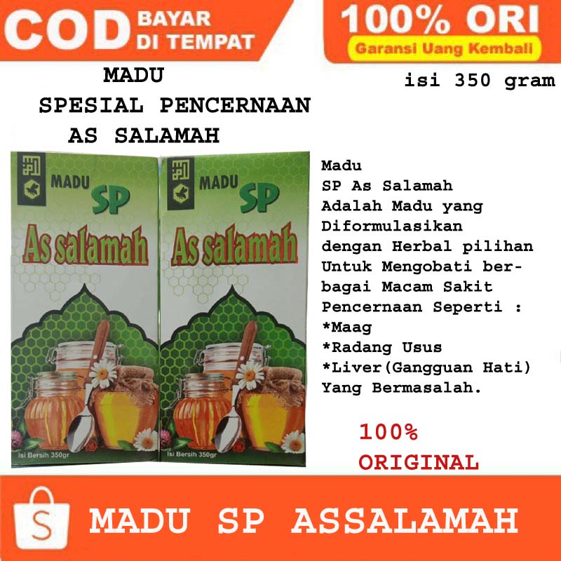 madu AS SALAMAH SP Madu Spesial PENCERNAAN assalamah AS SALAMAH maag liver radang usus / Madu Keseha