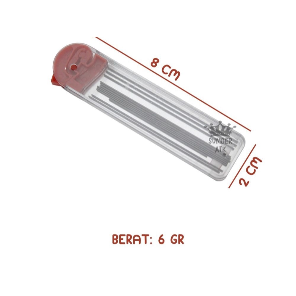 

KENKO ISI PINSIL MEKANIK LEAD 2B 0.5