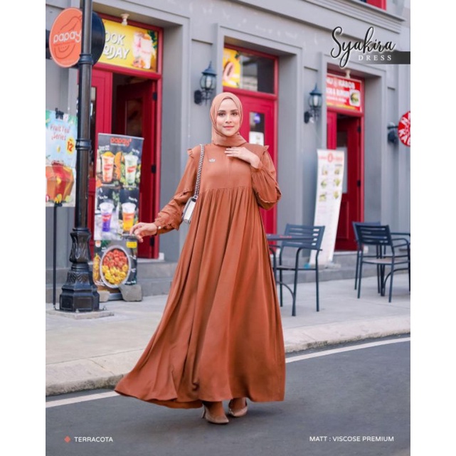 SYAKIRA DRESS ALFASA DAILY GAMIS VISCOSE PREMIUM