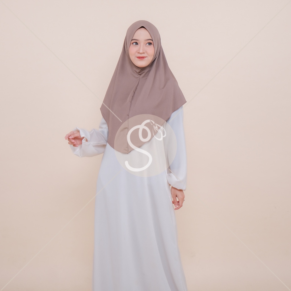 ShalihaFactory - Jilbab Instan Jersey Anti Tembem Non Pet | Daisy Hijab Instan