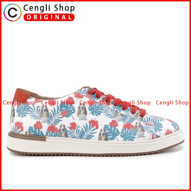 SEPATU SNEAKER KULIT HUSH PUPPIES WANITA ORIGINAL CASUAL BRANDED HW04