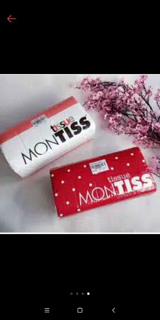 Facial Tissue Tissue Montiss 2ply Isi 50s | 200s | 250s