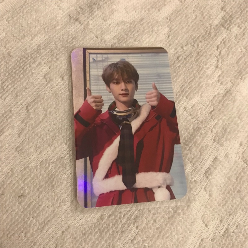 pc photocard leeknow lino ce christmas evel yes24 skz stray kids cevel wts