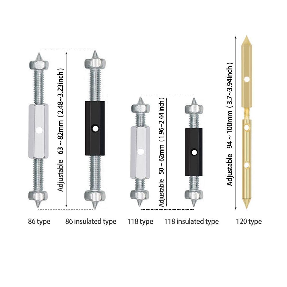 ROW 2/10PCS Junction Box Kit Cassette Repairer Repair Tool Socket Switch Recovery Dark Box Repair Pole 86/118/120 Type Bottom Wall Mount Damage Metal/Insulation Screws Support Rod