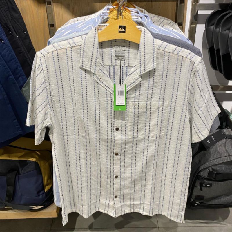 new arrival baju kemeja quiksilver original v538