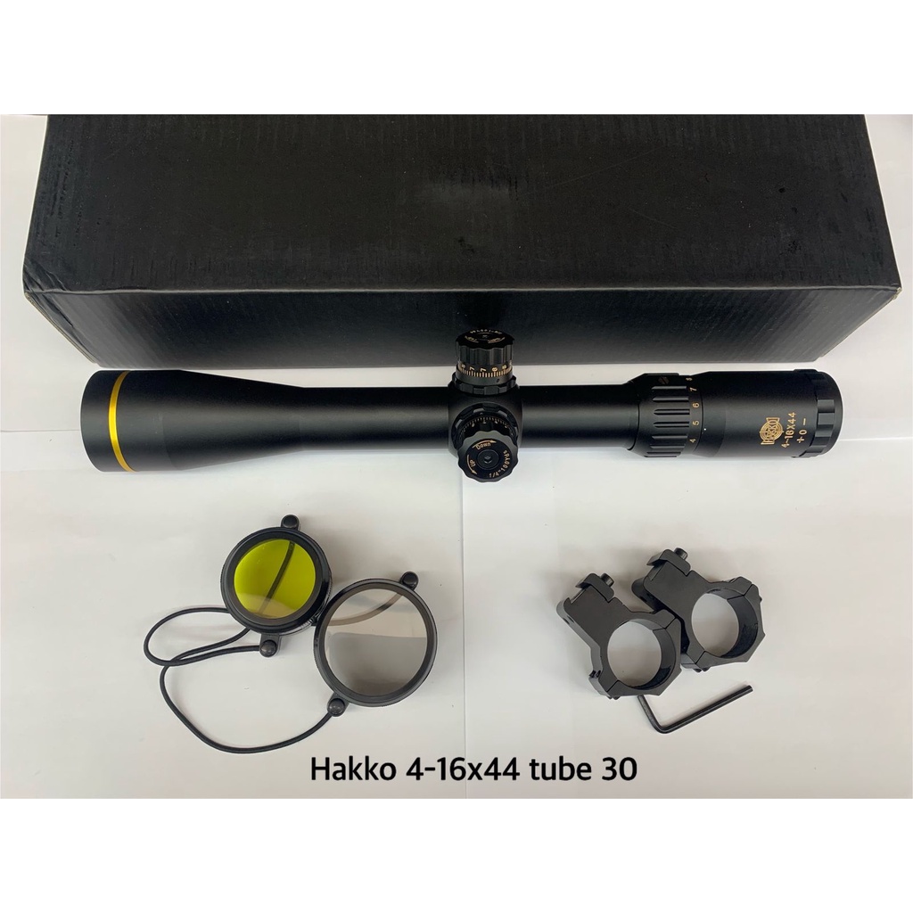 TELESKOP HAKKO 4-16X44 RING GOLD TUBE 30