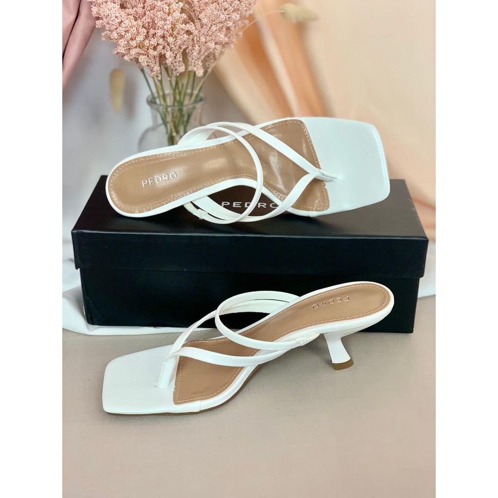 [7.7 Boombastis Sale⚡] - SANDAL WANITA PS081 STRAPPY HEEL SANDALS PREMIUM IMPORT