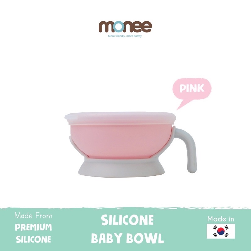 Monee Baby Silicone Bowl/mangkok makan bayi