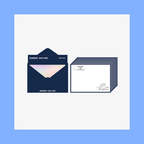ENHYPEN BORDER : DAY ONE POSTCARD ENHYPEN MERCH OFFICIAL - ENHYPEN MERCH OFFICIAL - KPOP MERCH OFFIC