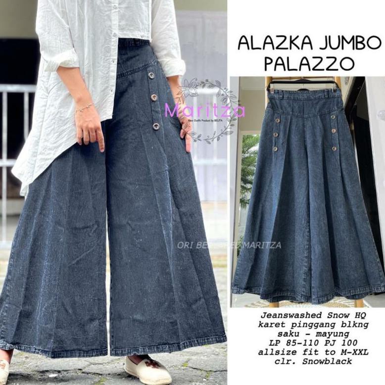 Paula Kulot Jumbo / ALAZKA JUMBO PALAZO / Kulot Jeans N95