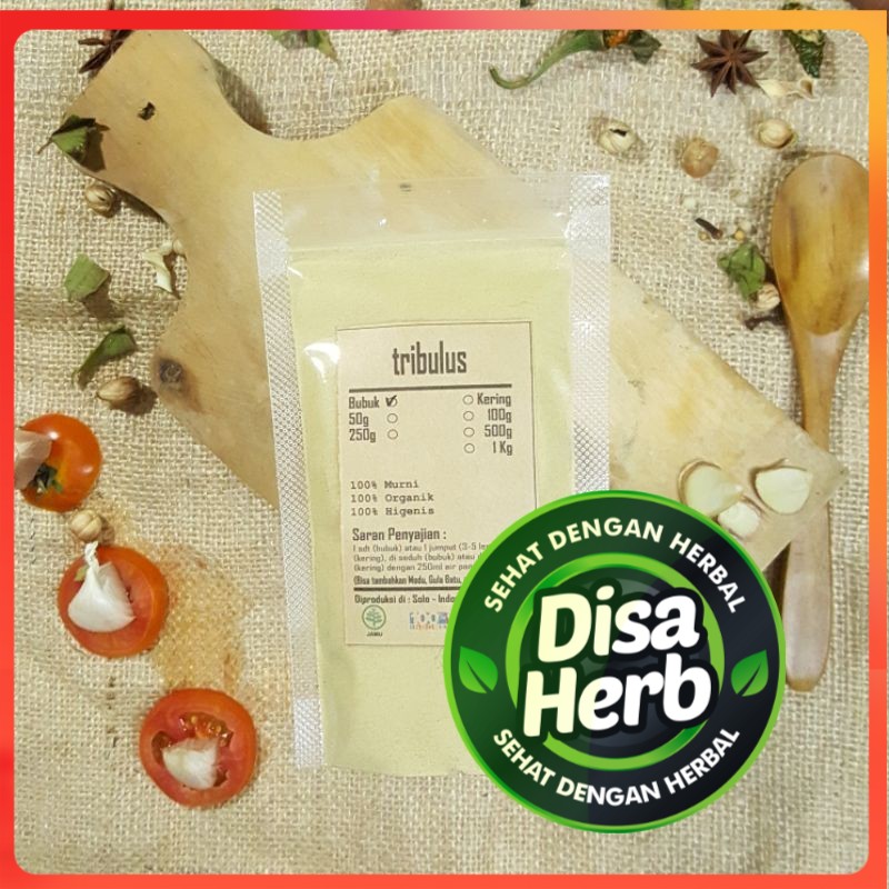 

TRIBULUS BUBUK 1000 GRAM / 1 KG - Tribulus Terrestris - MURNI - JSR - REMPAH
