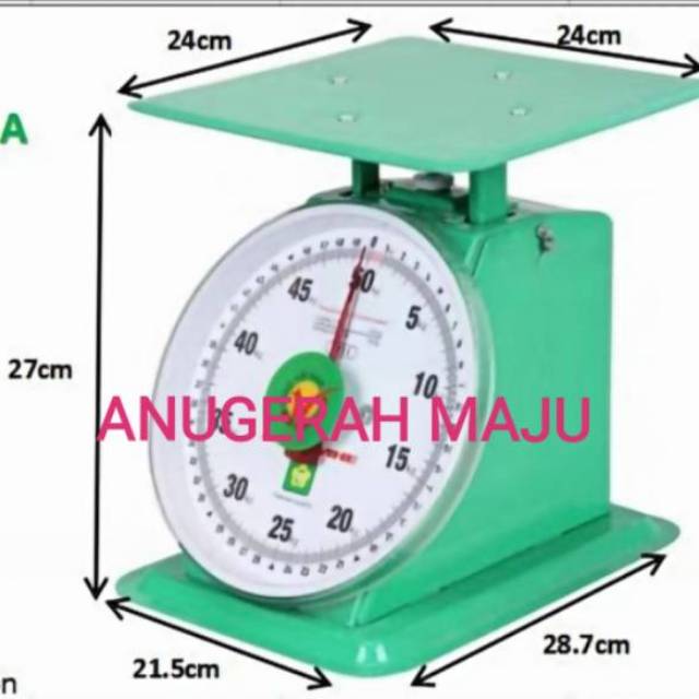 Timbangan Duduk Jarum 50 kg Kecil Vietnam Quality/Timbangan Manual REN