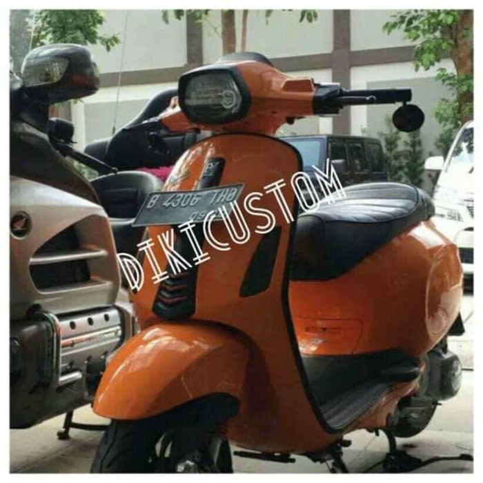 spion jalu bulat / bar end mirror vespa metic,scoopy