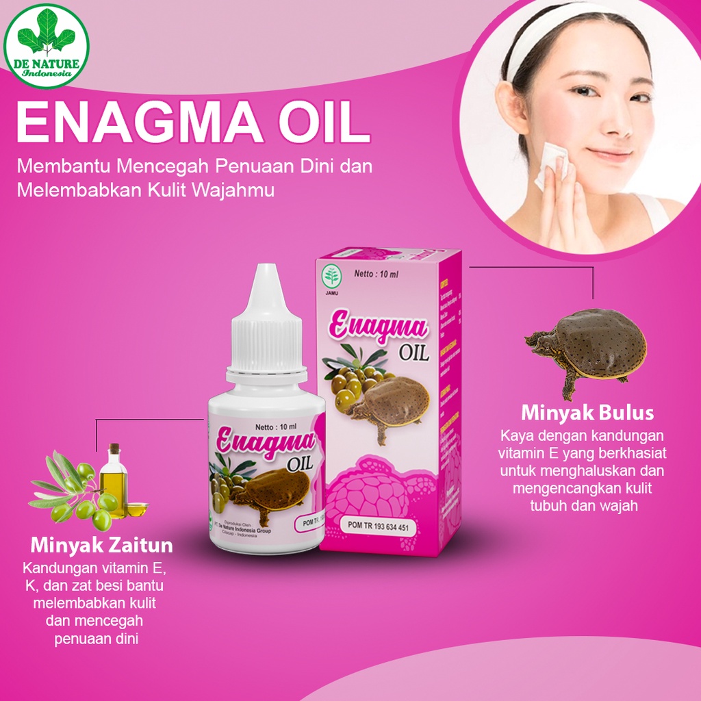 Herbal Minyak Bulus Enagma Oil De Nature Mengencangkan P4yu*ara Bokong atau Pantat M*nt*k Pembesar B