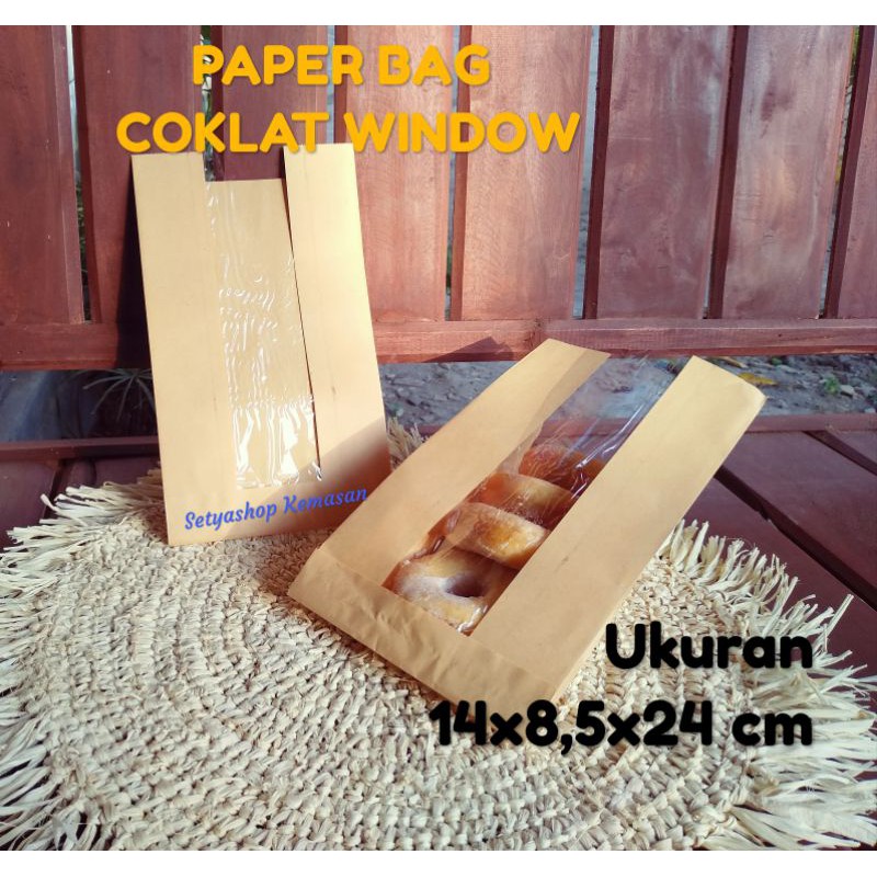 

PAPER BAG WINDOW COKLAT L