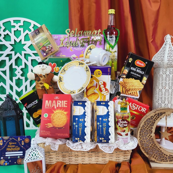 

Paket box hampers lebaran parcel idul fitri ramadhan kue kering 117