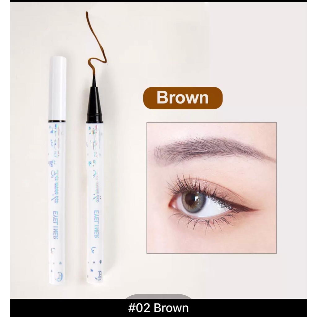 rcsbeauty - Lameila eyeliner pensil cair professional makeup lameila eyeliner coklat