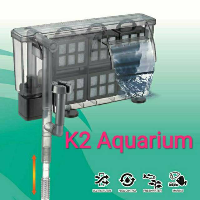 DISKON YAMANO MP 405 hang on filter gantung air terjun aquascape Aquarium ORIGINAL MURAH
