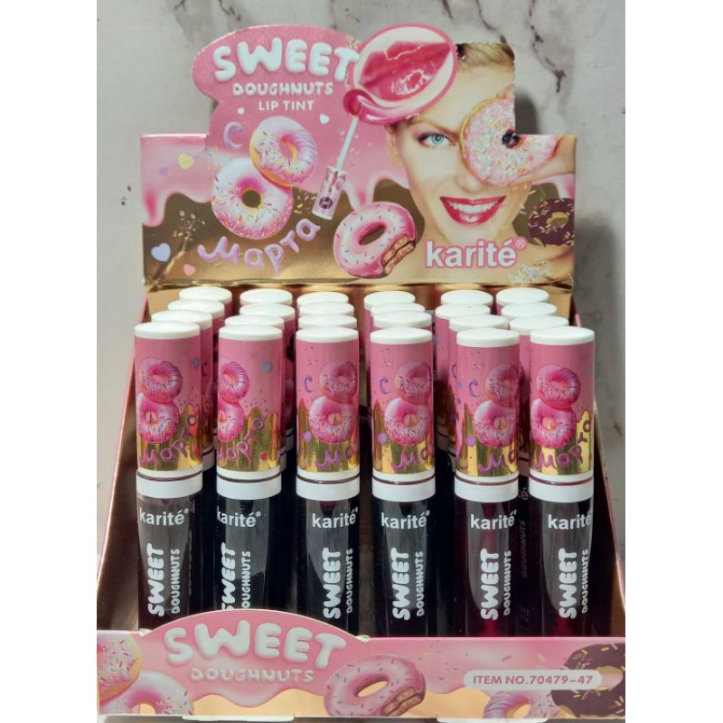 PROMO ECER LIP TINT SWEET DOUGHNUT KARITE PEMANIS BIBIR UNTUK ANAK SEKOLAH NO.H- 70479-47