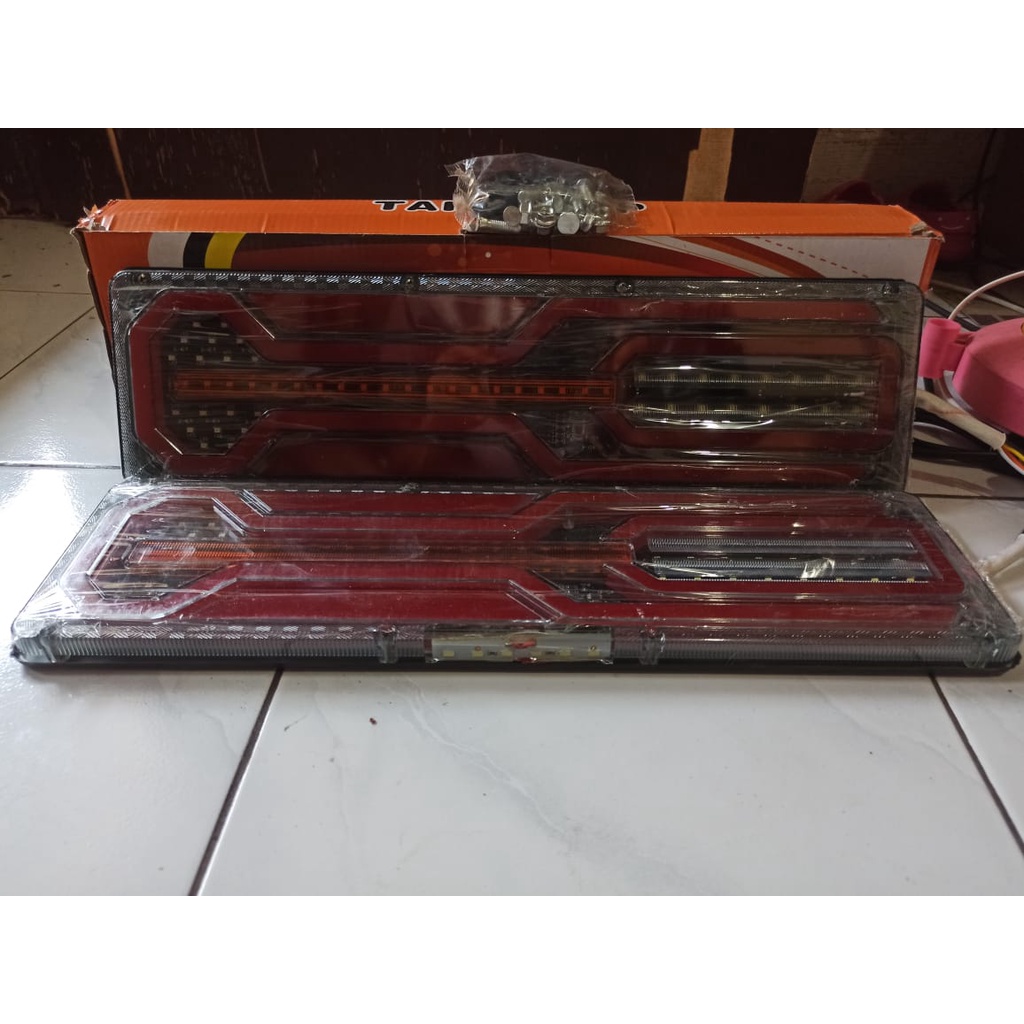 Stoplamp truk 24V model Obeng stop lamp panjang 47cm