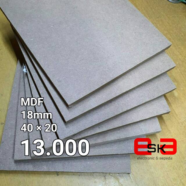 PAPAN PARTIKEL MDF 18MM 40X20