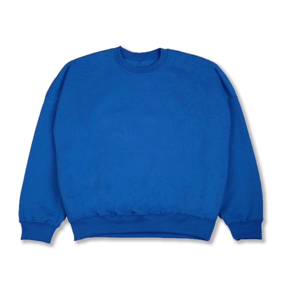 Crewneck Boxy Oversized Royal Blue