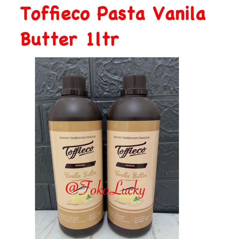 

Pasta Toffieco Vanila Butter 1ltr