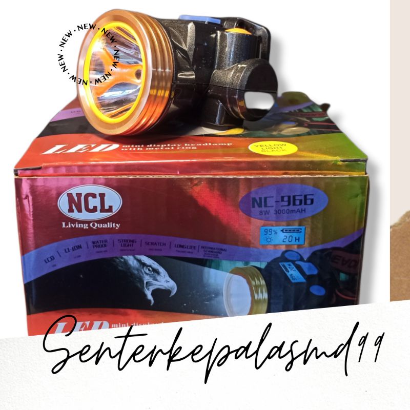 NCL Senter Kepala type NC-966 | 8W