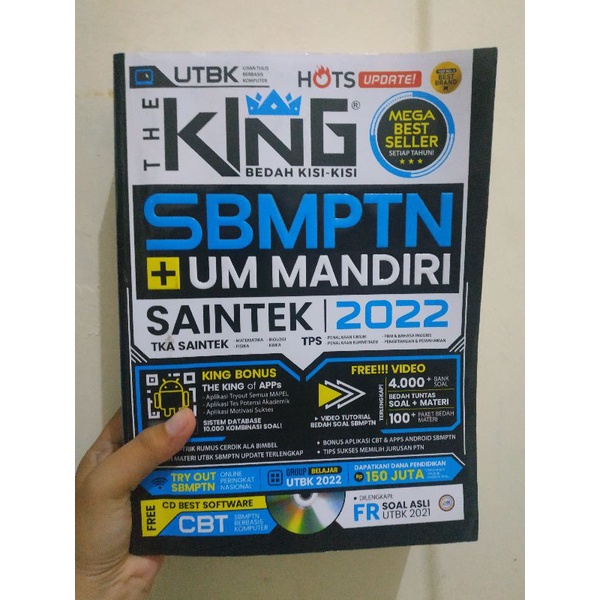 PRELOVED BUKU THE KING 2022 SAINTEK