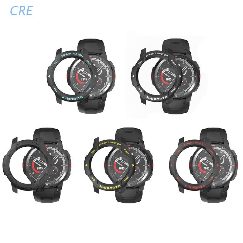 Cre Bumper Case Smartwatch Bahan Tpu Anti Gores Untuk Honor Gs Pro